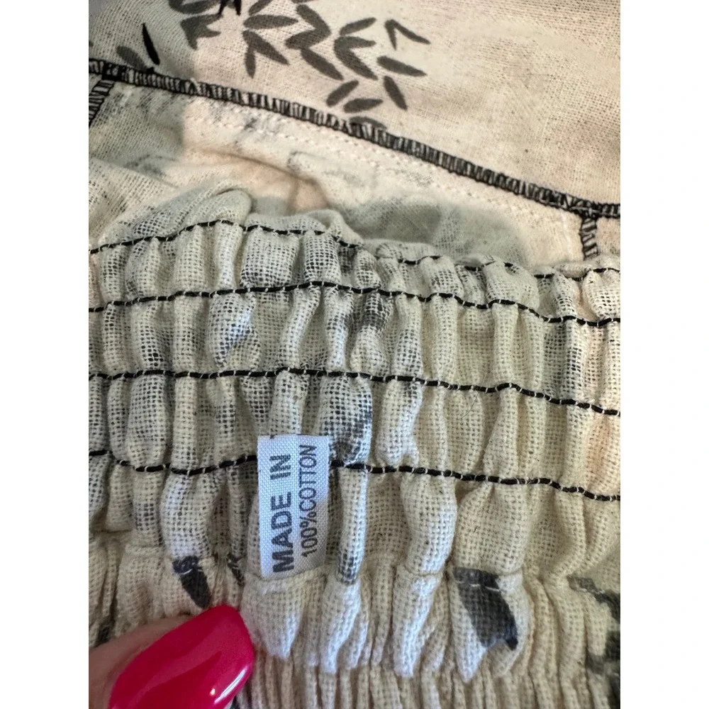 Harem Pants Bamboo Kimono Baggy Cotton Boho Hippie Drop Crotch‎ Samurai Yukata